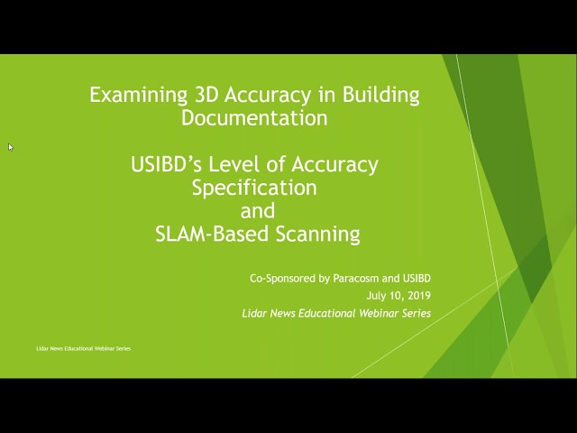 Examining 3D Accuracy in 3D Building Documentation