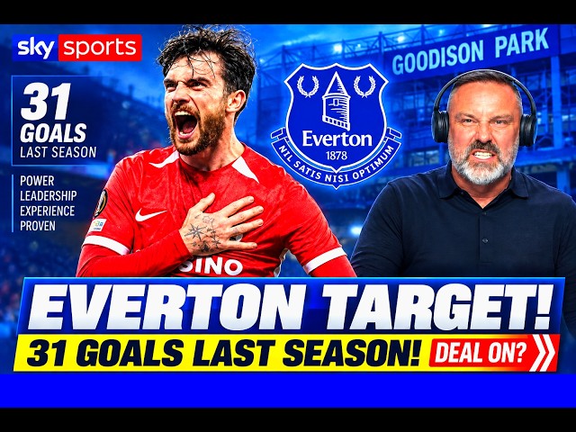 Everton Watched 31-Goal Striker Before Bargain £17m Transfer!EVERTON NEWS TODAY