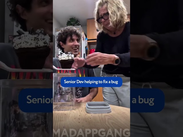 Junior vs Senior Dev logic be like... 😂