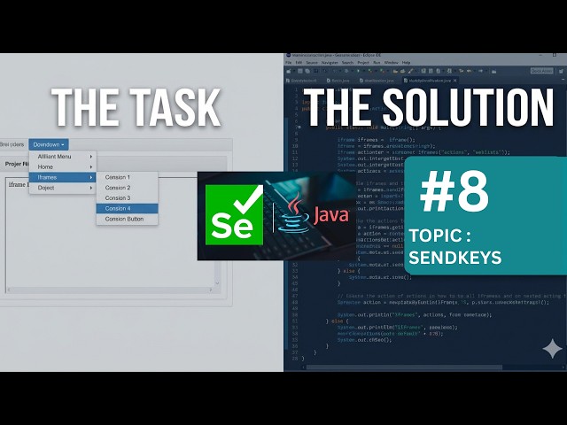 Escape | Selenium Java Automation Challenge #8| UI Automation