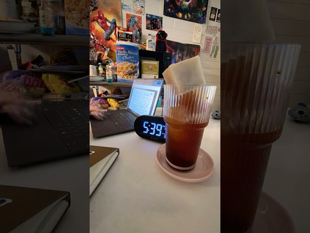 studying until i have coffee #studyvlog