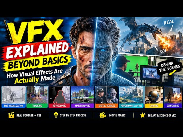 VFX Explained Beyond Basics | How Visual Effects Are Actually Made | VFX Behind The Scenes
