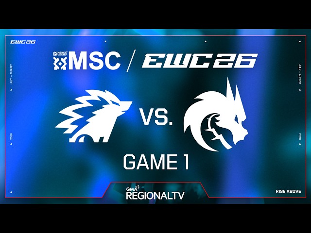 GAME 1 – ONIC VS TEAM SPIRIT | SEMI-FINALS | MLBB MSC AT EWC 2026