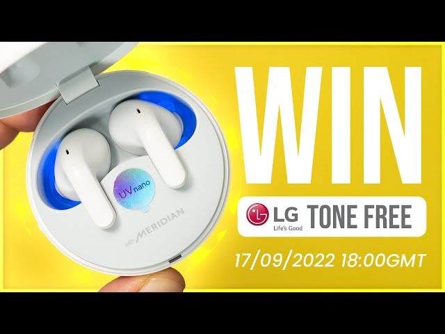 LG Tone Free UT90 UV Nano Earbuds - GIVEAWAY LIVESTREAM