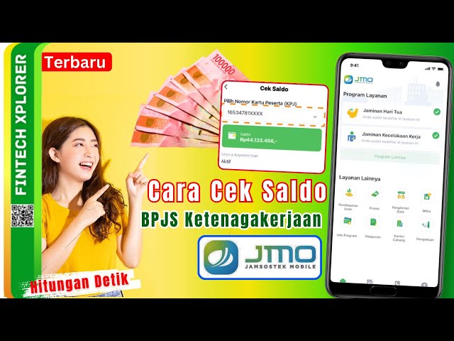 Cara Cek Saldo JHT BPJS Ketenagakerjaan di Aplikasi JMO | Cara Mengetahui Saldo JHT BPJS tenagakerja