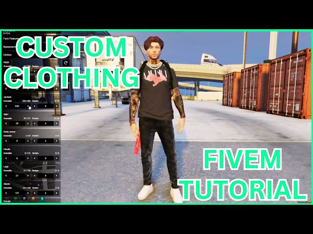 How To Add CUSTOM CLOTHING to Your FiveM Server 2024 TUTORIAL [100% BEST METHOD]