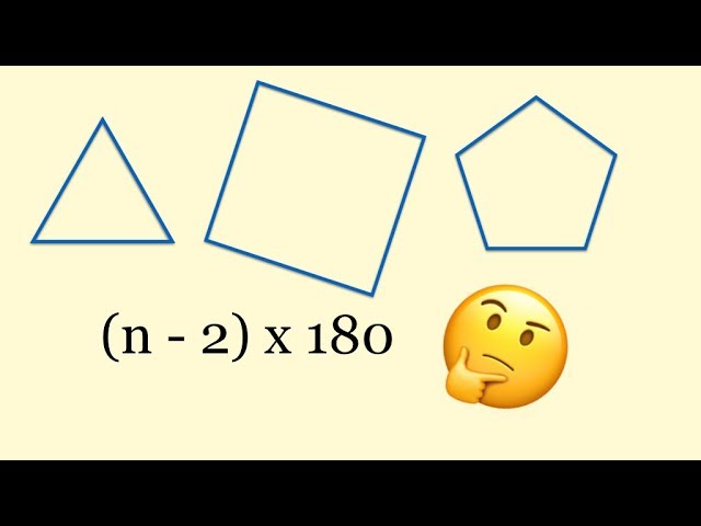 Angles in Polygons | How to find the sum of angles in a polygon