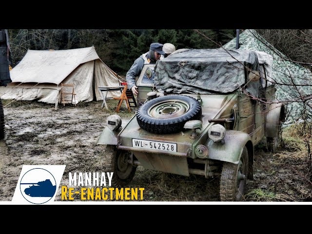 Muddy Man-hay Re-enactment - Short and Cold video.