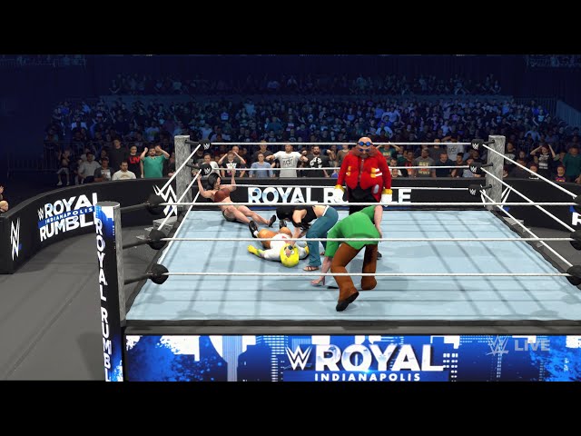 WWE 2K26 30 person royal rumble test