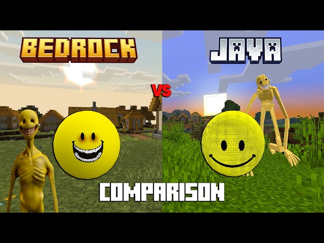 VERITY Bedrock vs Java Comparison (minecraft mod)