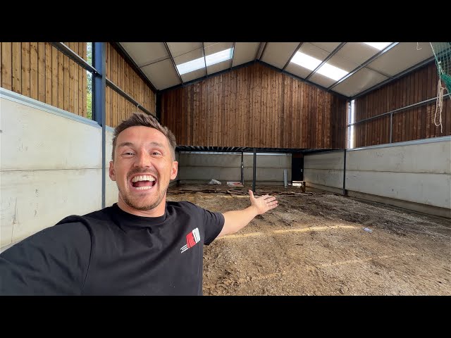 It’s EPIC! New Doors, New Roof & Ready for New Floor for our HQ! 🏗️🔥