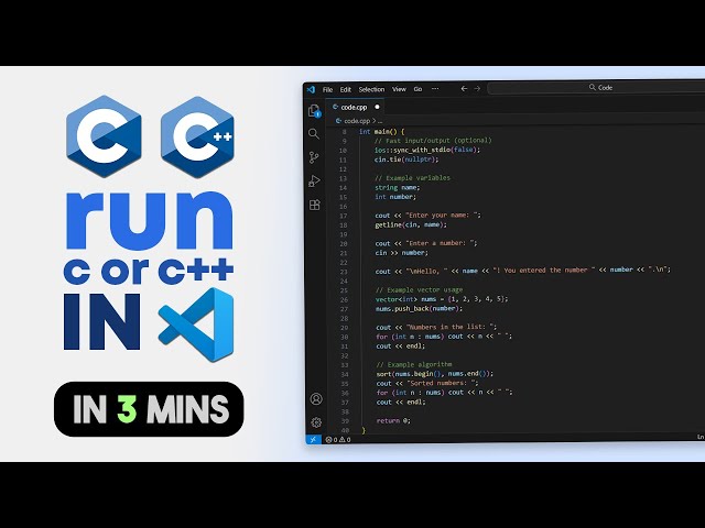 How to Install C C++ in Visual Studio Code | Setup VSCode for C/C++
