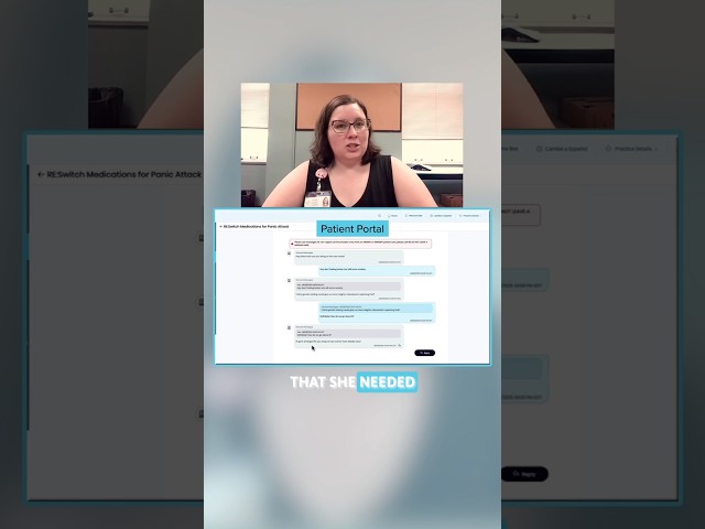 How a Portal Message Guided a Med Change 💬 #healow