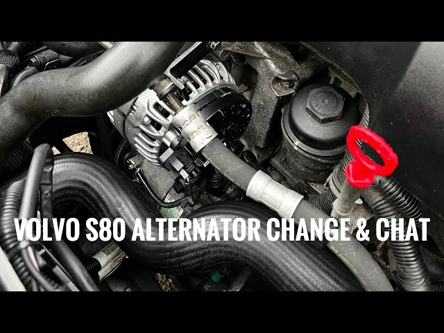 Volvo S80 Alternator Change