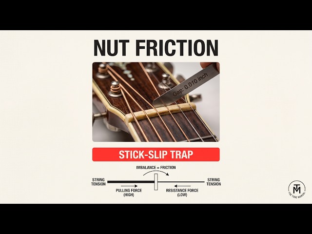 Stop Replacing Your Tuners: The Guitar Nut Friction Mistake ($0 Fix)