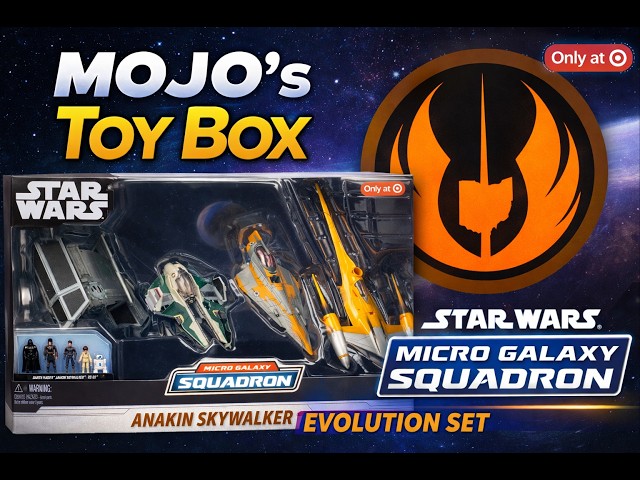 MOJO's Toy Box: Unboxing the Anakin Skywalker Evolution Set - Star Wars Micro Galaxies Squadron