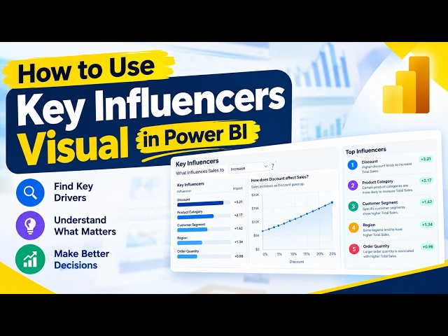 How to Use Key Influencers Visual in Power BI