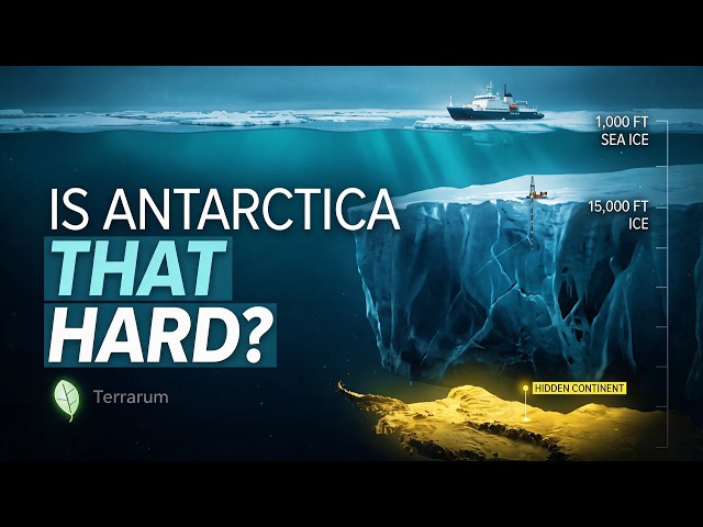 Why We Can't Explore Antarctica like the Arctic | Documentary for Sleep