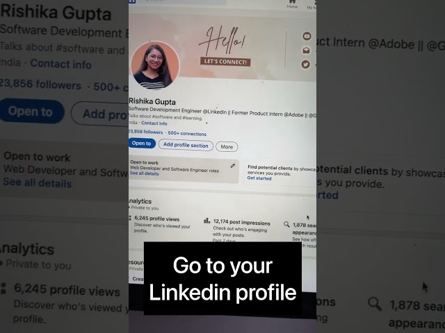 Add resume to your LinkedIn profile today🚀 #linkedinstrategy #resume