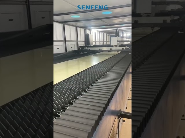 4 Gantries. 4 Laser Heads. One Fully Automated Production Line.