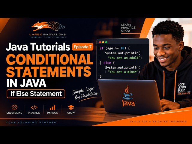 Java Tutorials Episode 7: Conditional Statements in Java| If Else Statement