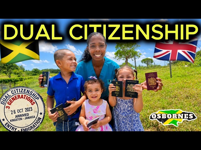 How We Got Jamaican Dual Citizenship for 3 Generations! 🇯🇲🇬🇧 (Full Process & Costs)