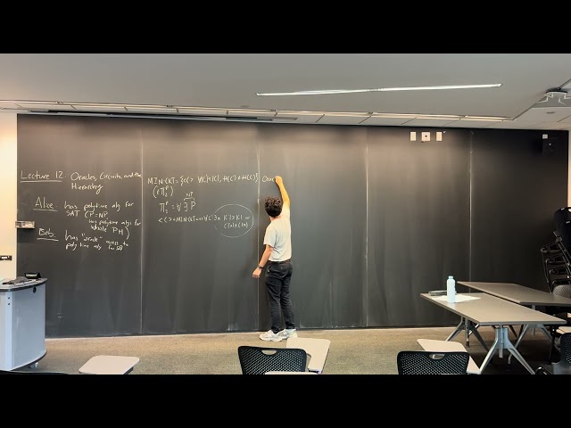12. The Hierarchy, Oracles, and Circuits