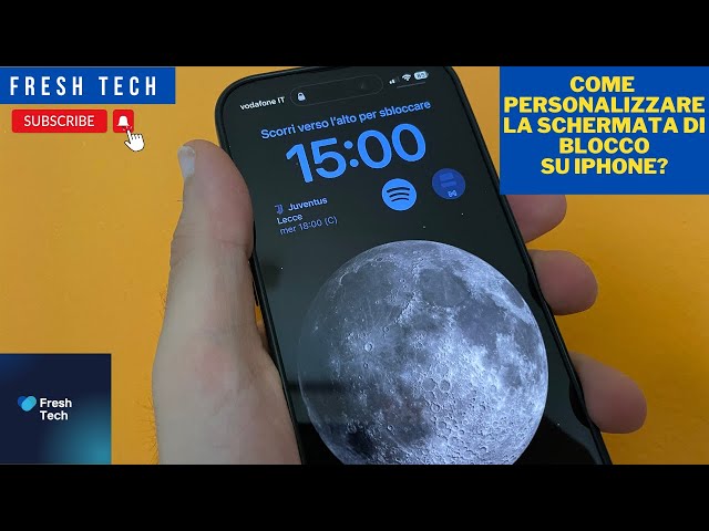Come personalizzare la schermata di blocco su iPhone in pochi semplici passi
