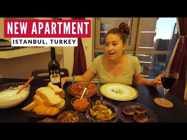 Moving To Istanbul | First Time Cooking Turkish Food | Full Time Travel Vlog 14