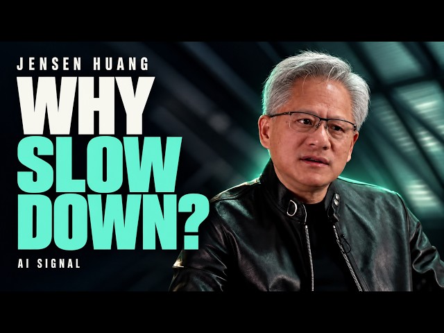 Jensen Huang Pushes Back on Slowing AI Down. Where Is the Limit?