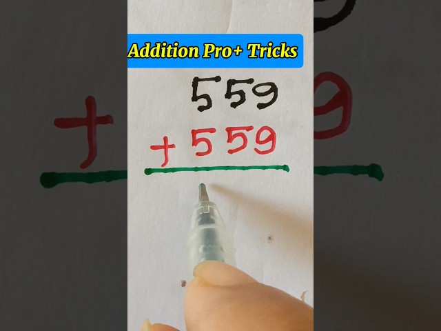 Addition Pro+ Tricks ๐๐ง โก