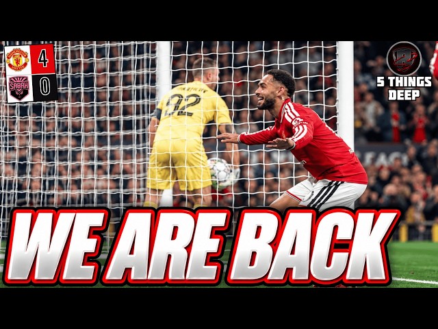 ALL MY OPPS TRIED IT 😂😂😂SABAH NO RANKS | Man Utd Vs Sabah 4-0 | 5 Things Deep