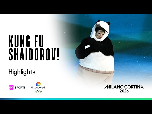 Shaidorov delights figure skating gala with ingenious Kung Fu Panda routine 🐼 | Winter Olympics 2026