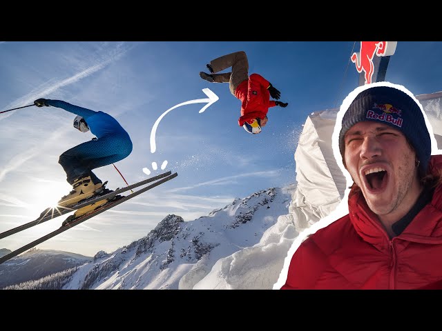 Parkour down the most extreme Ski Slope: The Streif