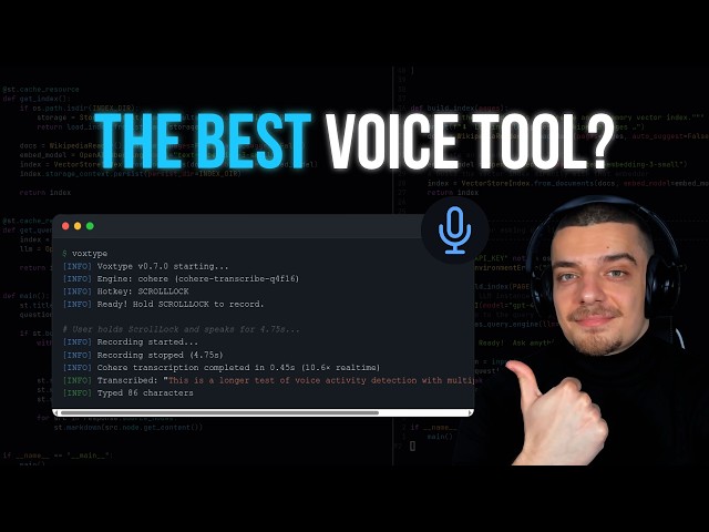 Voxtype is My Favorite Voice Input Tool...