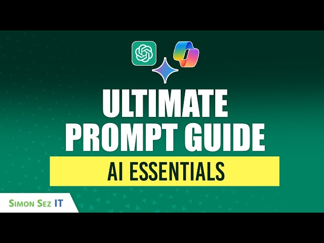 Ultimate Prompt Guide for ChatGPT, Gemini, Copilot: Prompts That Actually Get You Great AI Results