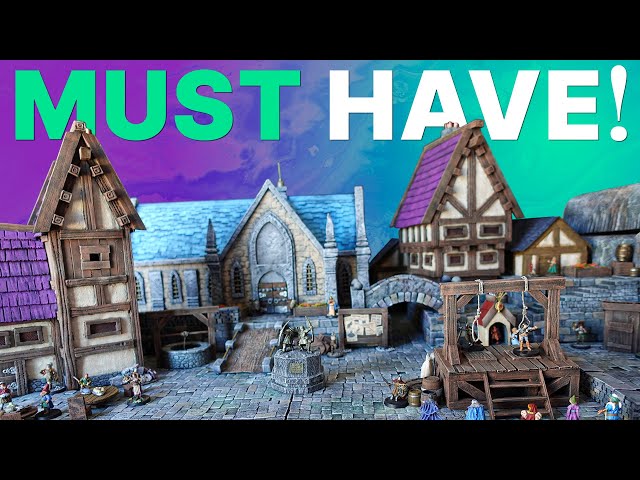 ESSENTIAL Scatter Terrain for Fantasy Cities – Easy DIY!