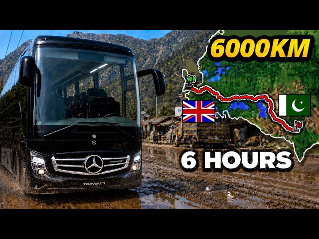 ETS2 Longest Bus Trip - UK to Pakistan | Euro Truck Simulator 2