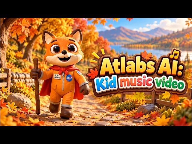 I Built a Kids Music Video With AI (Full Atlabs Tutorial)