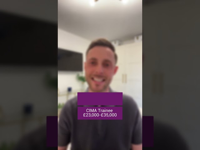 How Much Can You Earn on the CIMA Journey? From Trainee to CGMA
