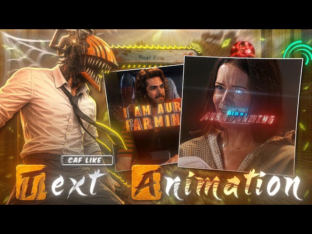 TEXT ANIMATIONS ☠️🔥 Like @CoolAF-EDITS On Alight Motion (+Preset)