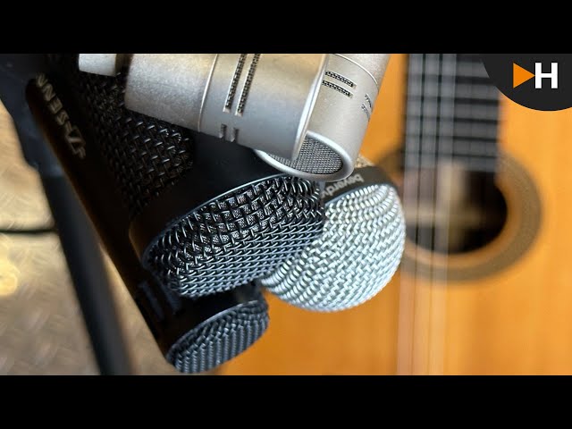 Better Concert Guitar Recordings – Sennheiser, Shure, Rode, Beyerdynamic: Microphone Comparison