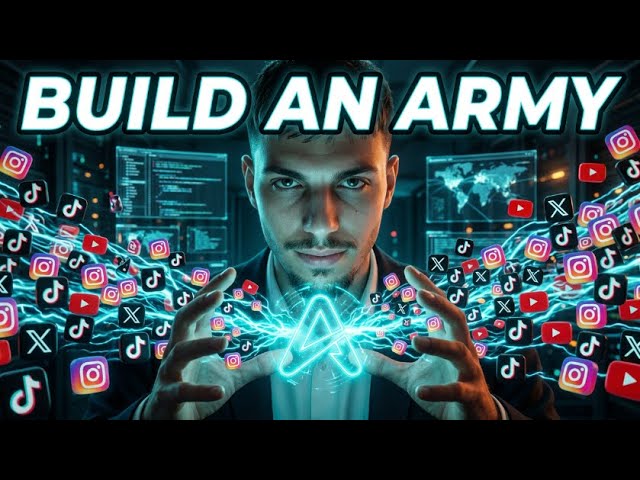 The BEST Way to Build a Social Media Army (using AI)
