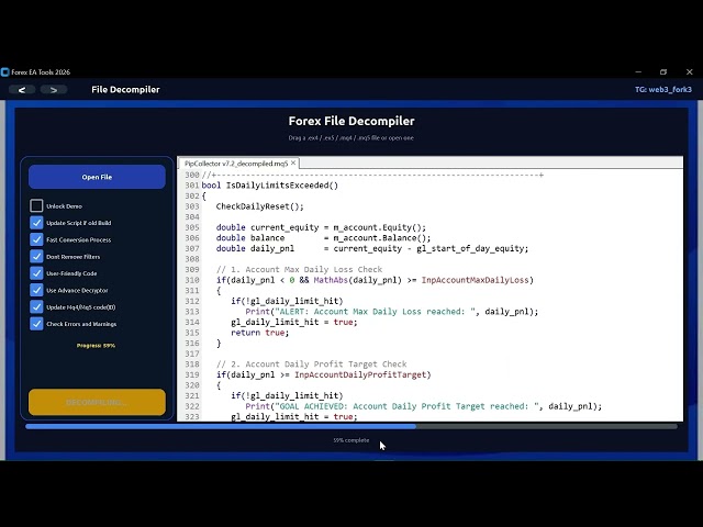 🔓 EX4/EX5 to MQ4/MQ5: Convert Compiled Forex EAs Back to Source Code