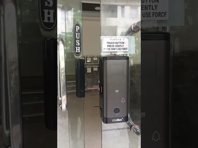 BIOMAX LFG22 Complete installation #smartlock #cctv