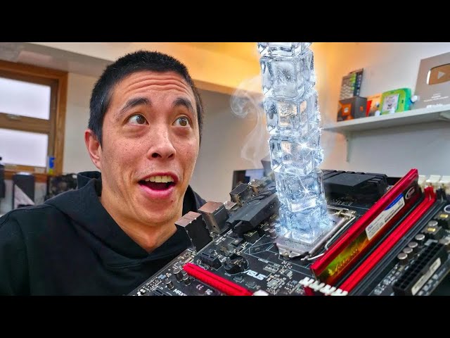 PC resfriado com gelo tem um grande problema. Eu descobri como resolver!