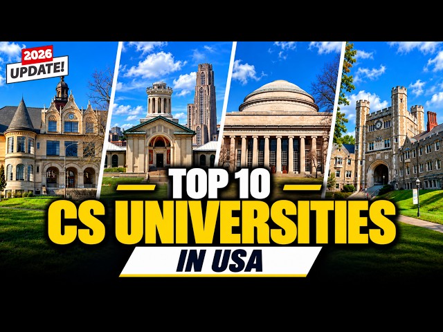 Top 10 Computer Science Universities in USA 2026 | Best CSE Programs Ranked | Cost & Acceptance Rate