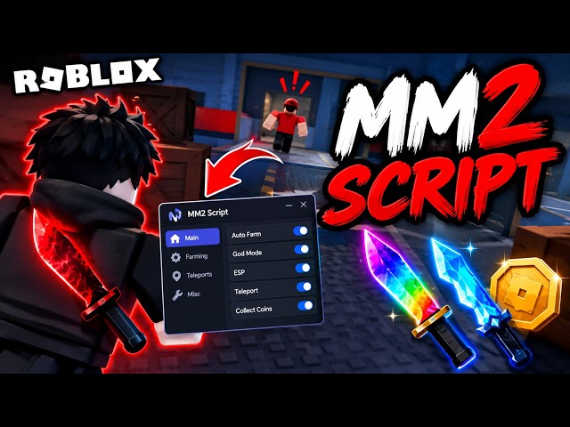 BEST SCRIPT FOR MM2 | SILENT AIM, CUSTOM CURSOR, ESP AND MORE!(DIRECT LINK)