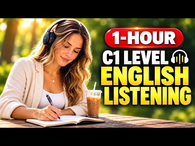1 Hour (C1 Level) Advanced English Listening Practice || C1 Level English Podcast for Fluency