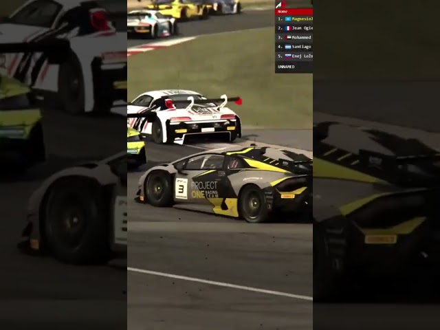 GT3 starting race in Donnington